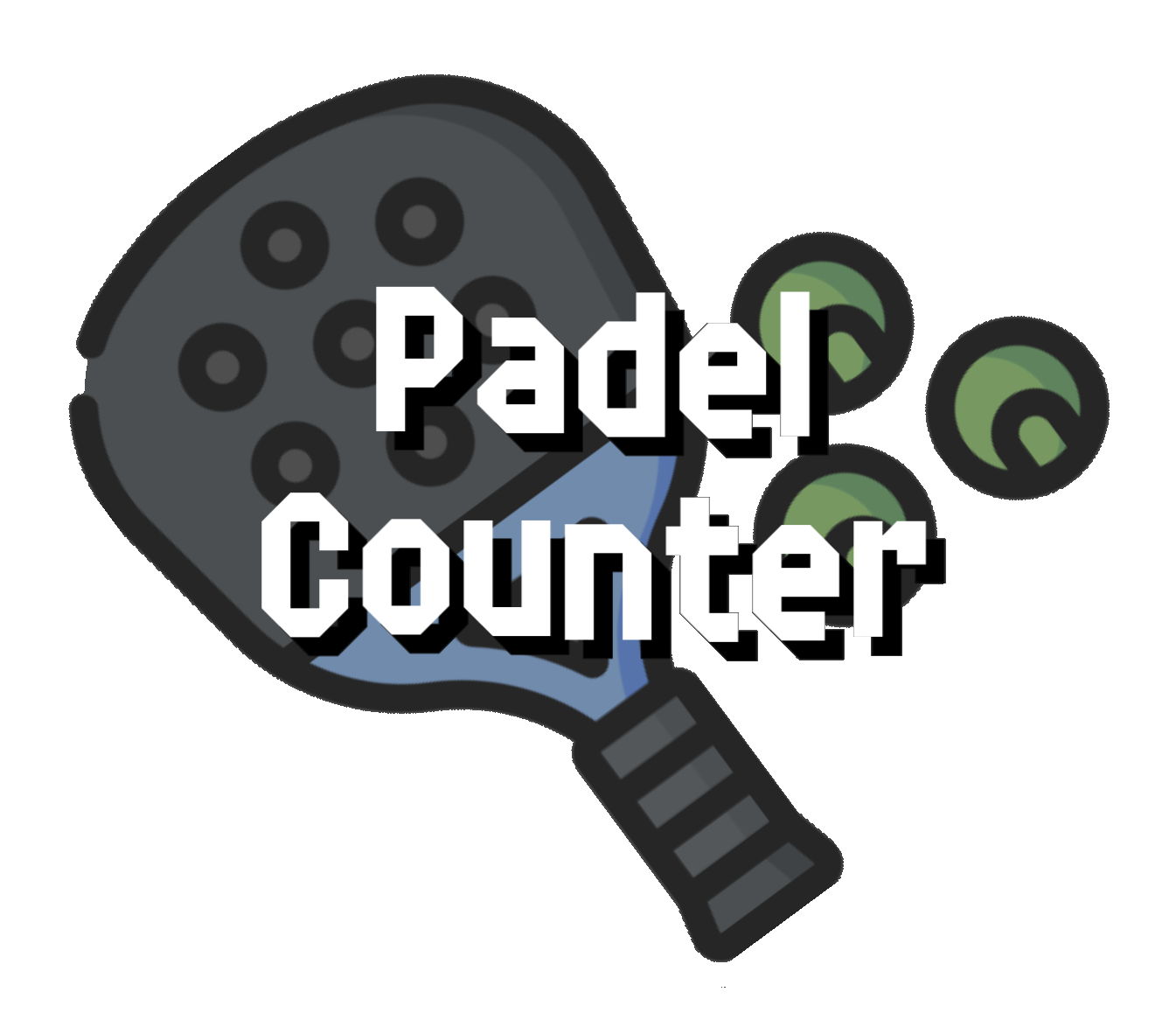 Contador Pádel Logotipo de contador pádel